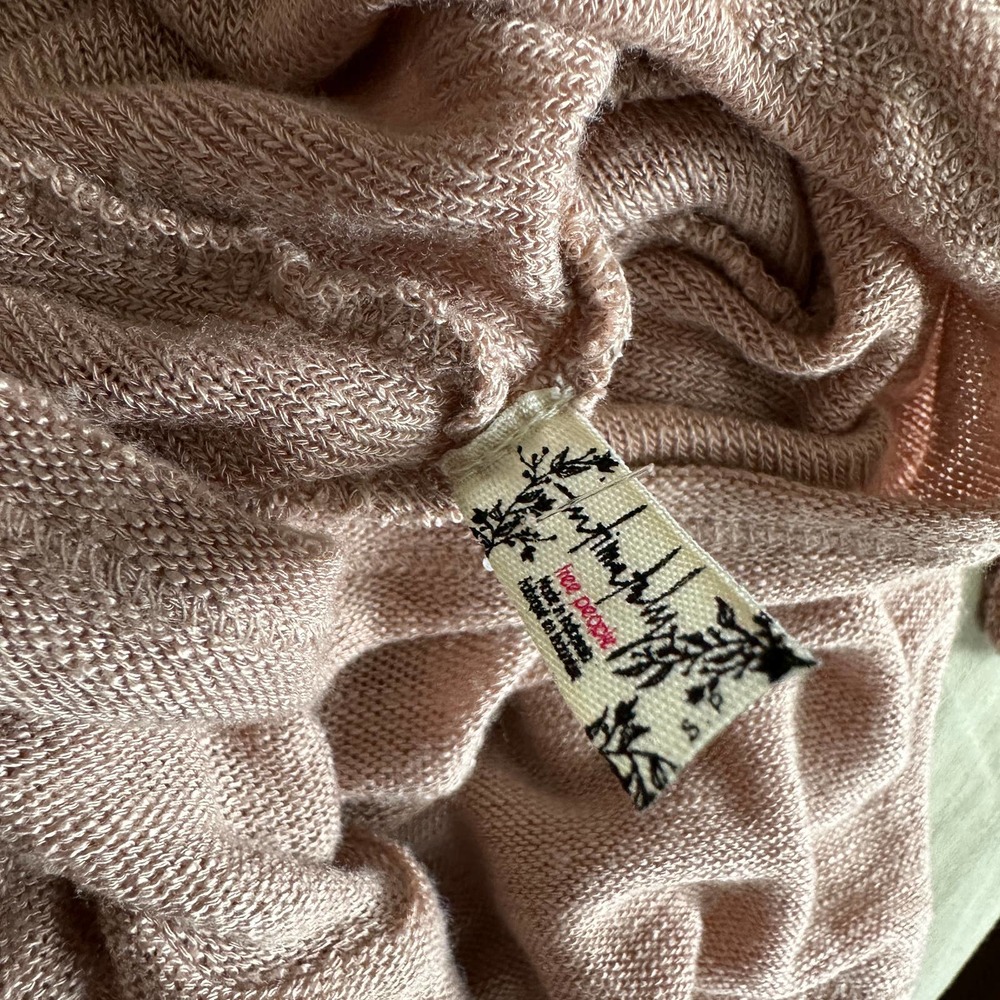 Intimately Free People Almond Weekend Snuggle Turtleneck NEW Small - Picture 7 of 11